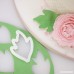 3PCS Plastic Fondant Cake Mold Sugarcraft Cookies Decoration Baking Mould Tools (Peony Flower) - B076CFLPYD